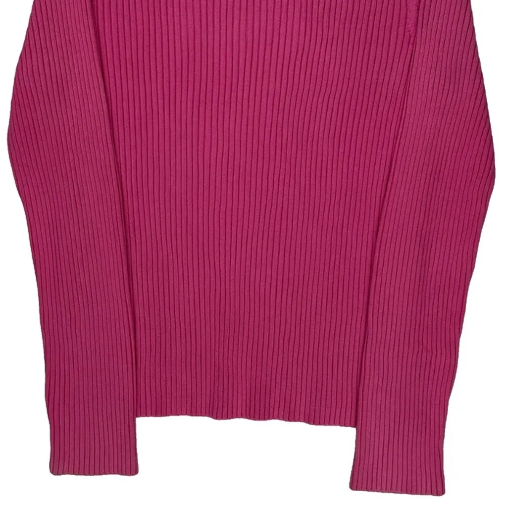 Tommy Hilfiger Sweater - Large Pink Cotton - Image 6