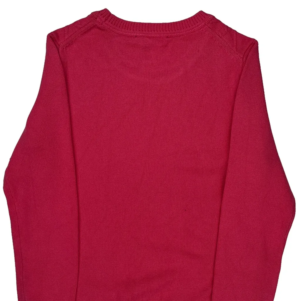 Tommy Hilfiger Sweater - Medium Pink Cotton - Image 6