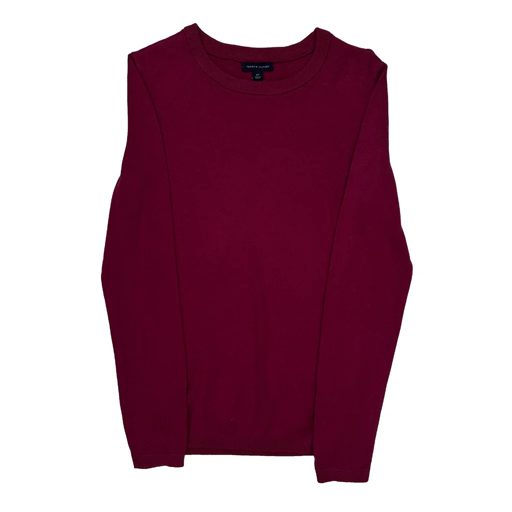 Tommy Hilfiger Sweater - Small Red Cotton