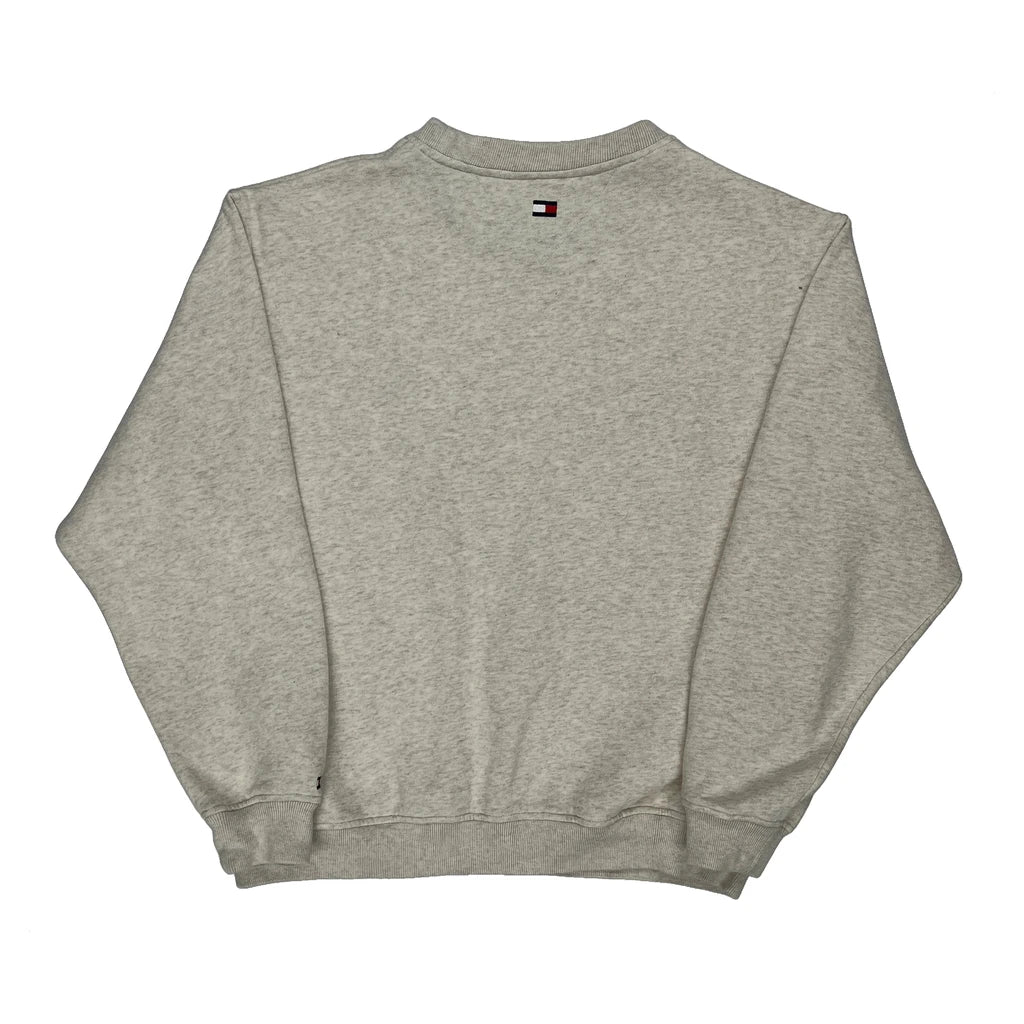 Tommy Hilfiger Sweatshirt - Medium Beige Cotton - Image 2