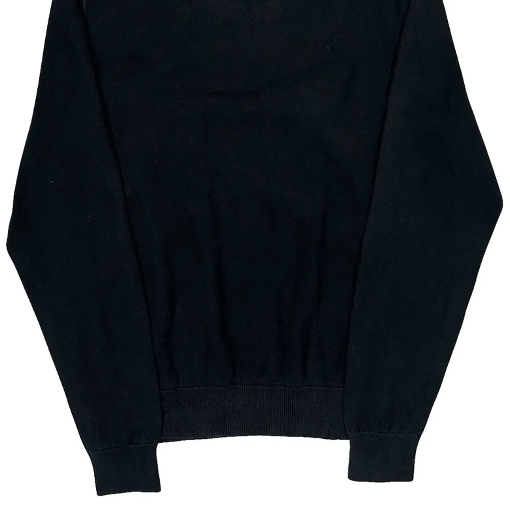 Tommy Hilfiger Sweatshirt - Large Black Cotton - Image 6