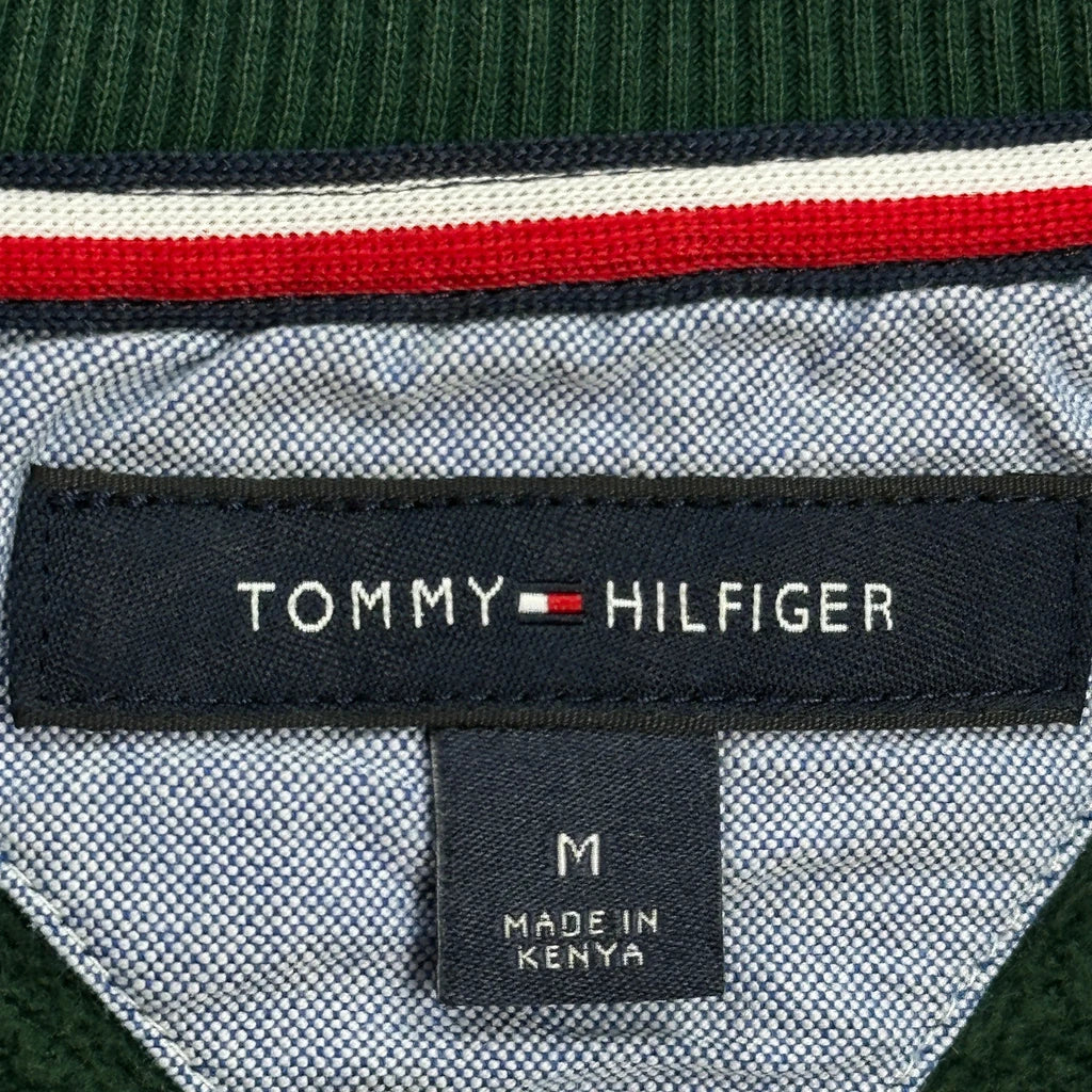 Tommy Hilfiger Sweatshirt - Medium Green Cotton - Image 3