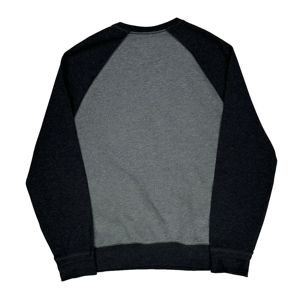 Tommy Hilfiger Raglan Sweatshirt - Large Grey Cotton - Image 2