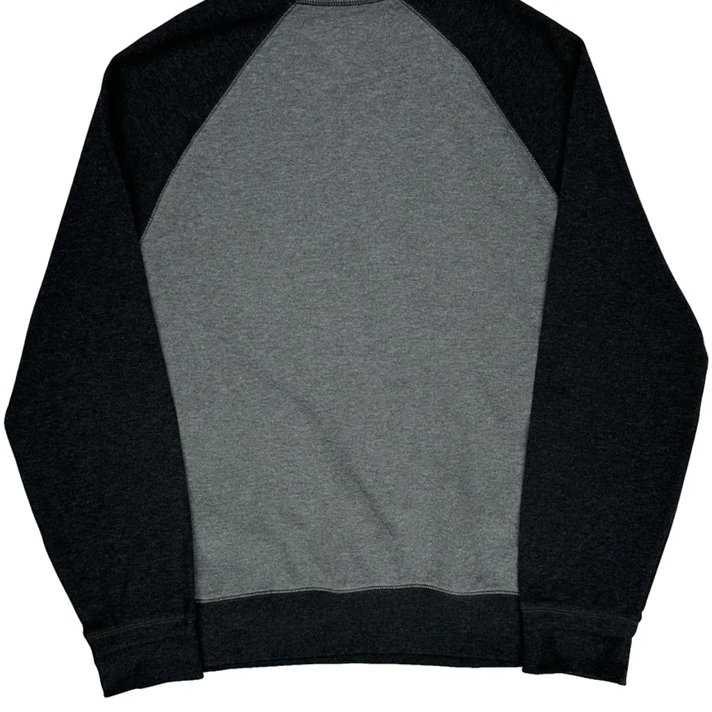 Tommy Hilfiger Raglan Sweatshirt - Large Grey Cotton - Image 7