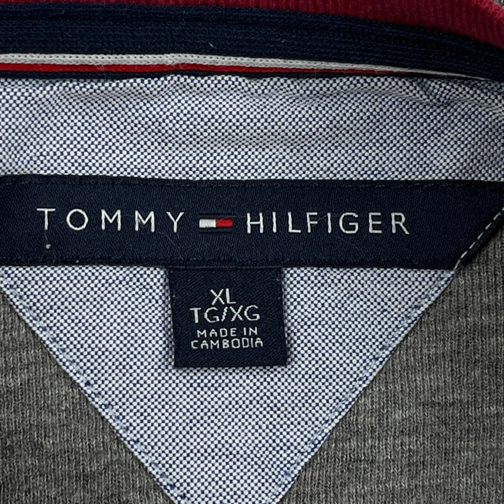 Tommy Hilfiger Sweatshirt - XL Grey Cotton - Image 3