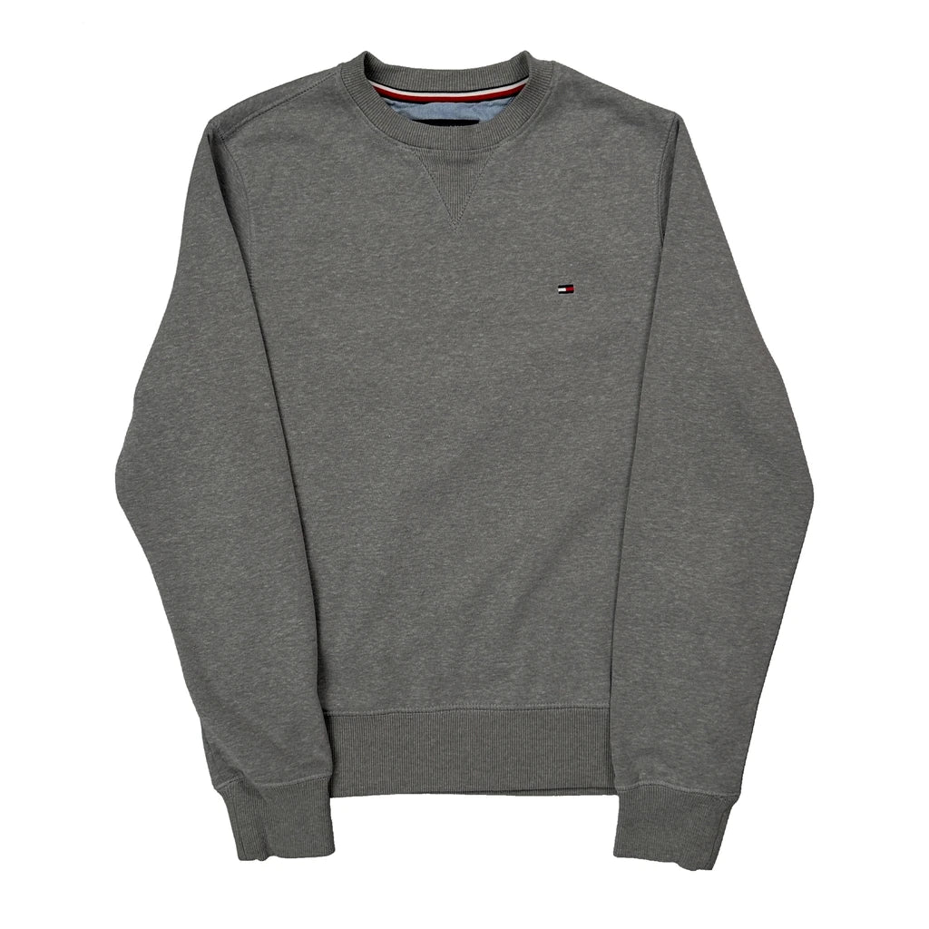 Tommy Hilfiger Sweatshirt - XS Grey Cotton