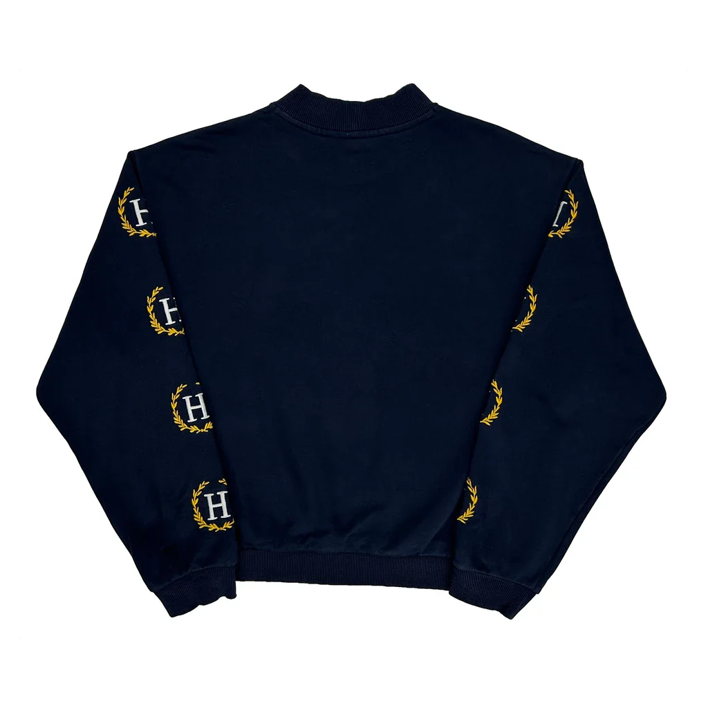 Tommy Hilfiger Sweatshirt - Large Navy Cotton - Image 2