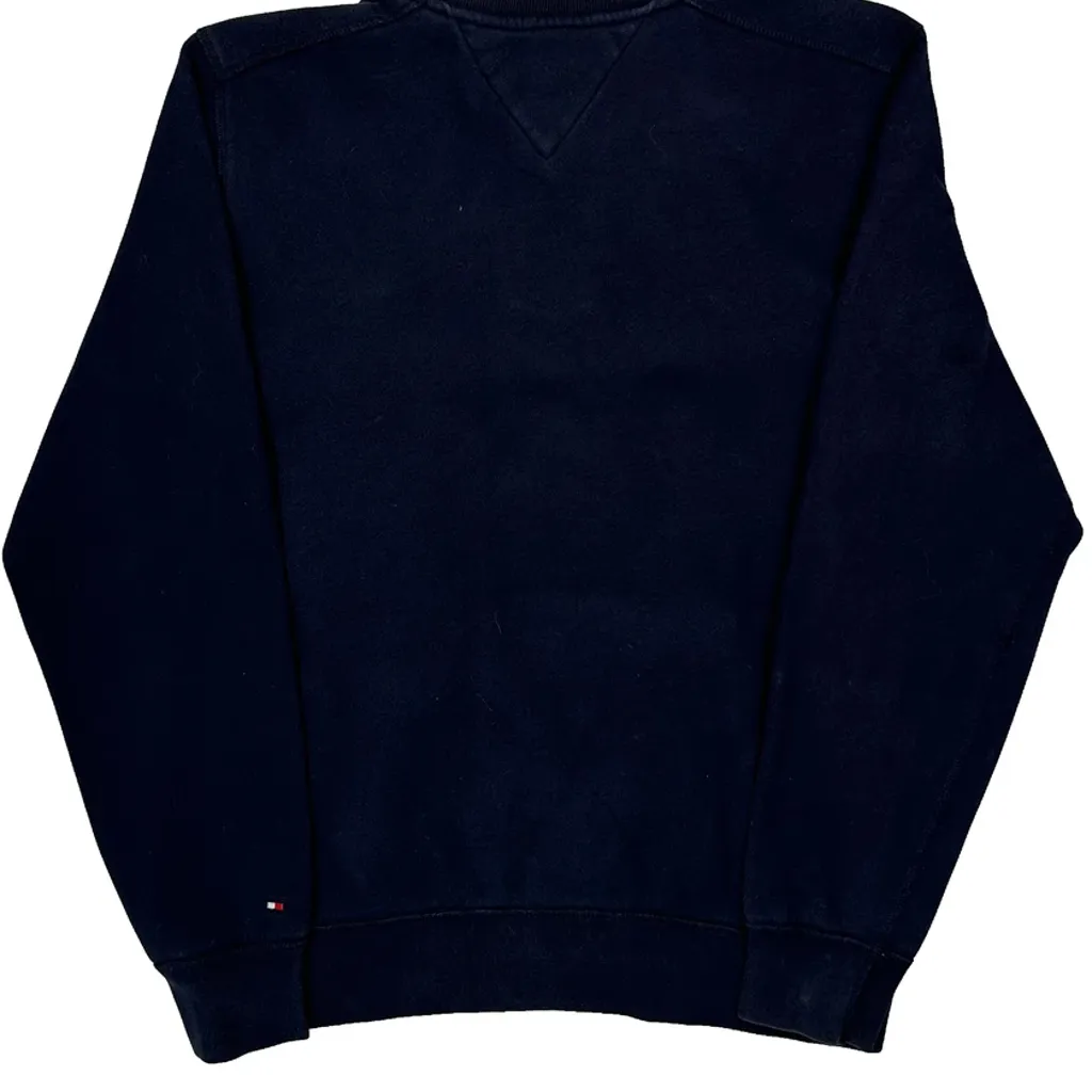 Tommy Hilfiger College Sweatshirt - XS Navy Cotton - Image 7