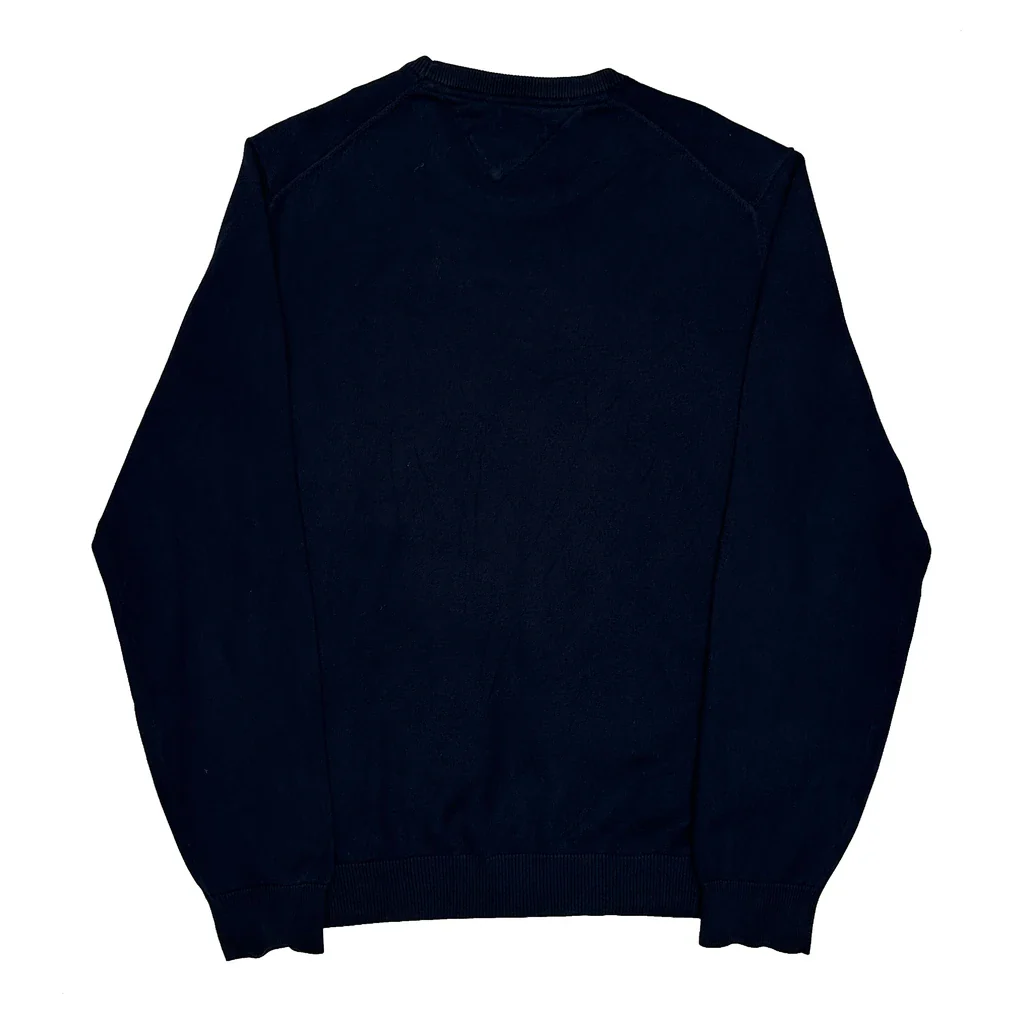 Tommy Hilfiger Sweatshirt - 2XL Navy Cotton - Image 2