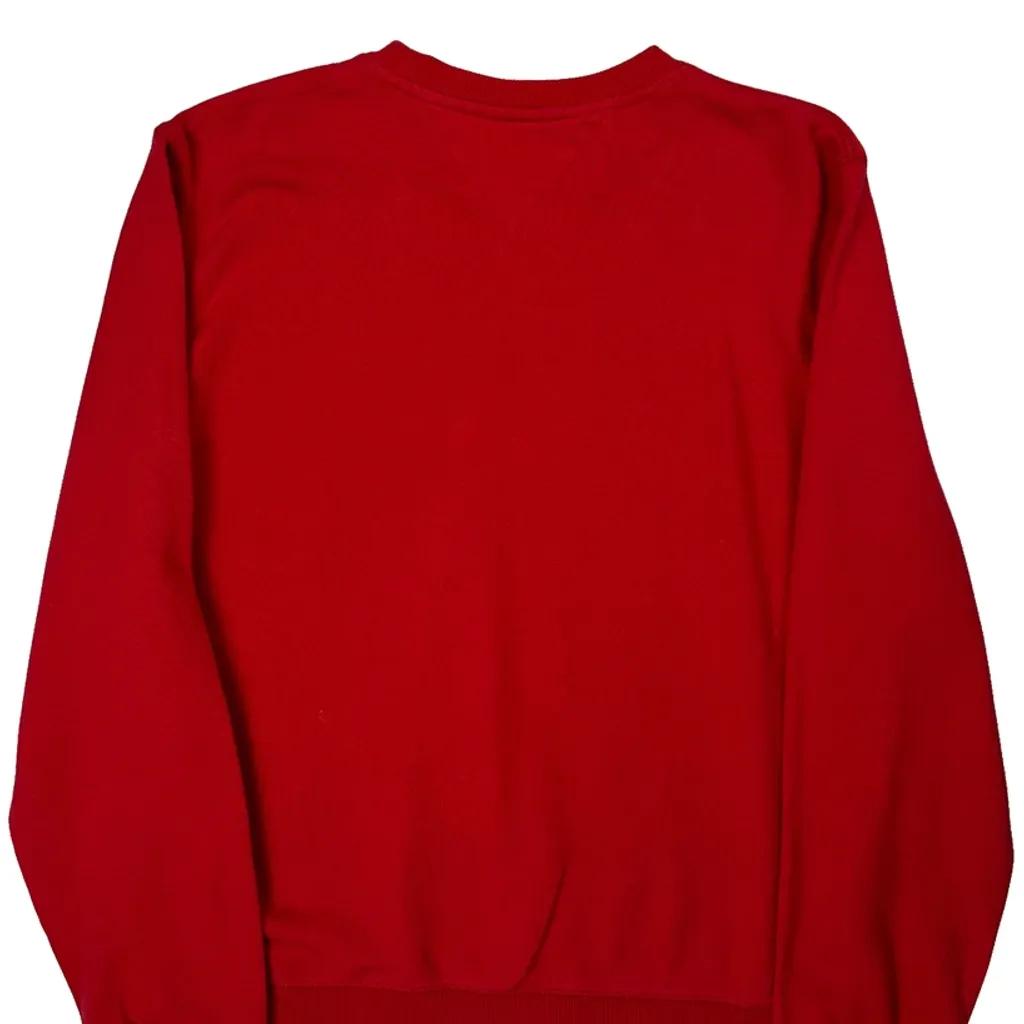 Tommy Hilfiger Sweatshirt - Medium Red Cotton - Image 6