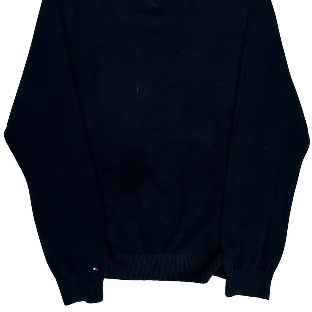 Tommy Hilfiger Sweatshirt - Large Black Cotton - Image 6