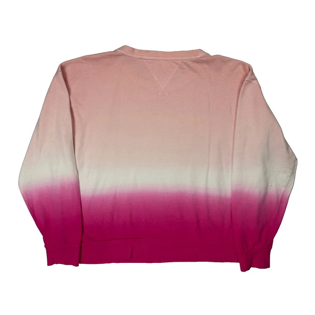 Tommy Hilfiger Sweatshirt - Medium Pink Cotton - Image 2