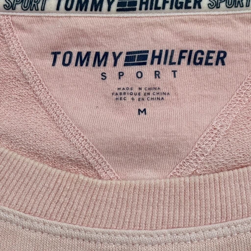 Tommy Hilfiger Sweatshirt - Medium Pink Cotton - Image 3