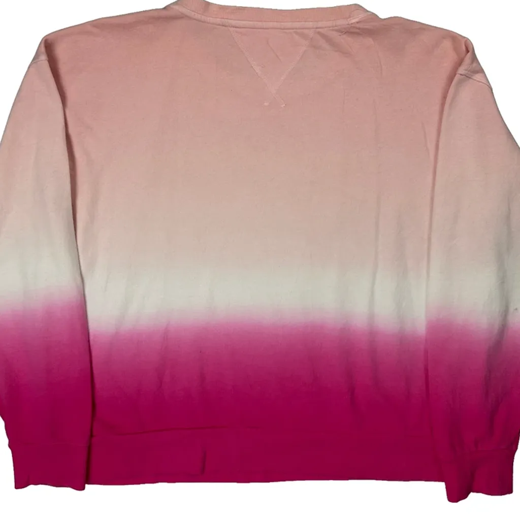 Tommy Hilfiger Sweatshirt - Medium Pink Cotton - Image 7