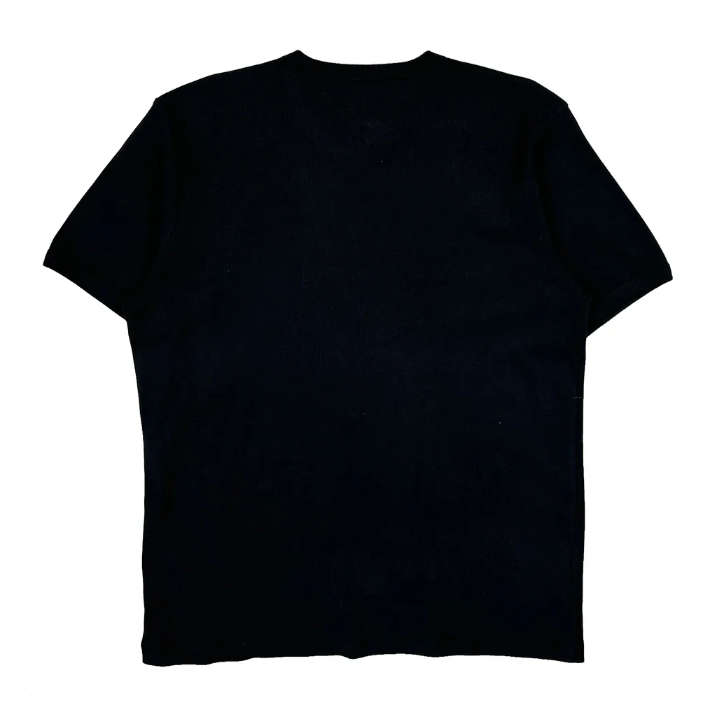 Tommy Hilfiger T-Shirt - XL Black Cotton - Image 2