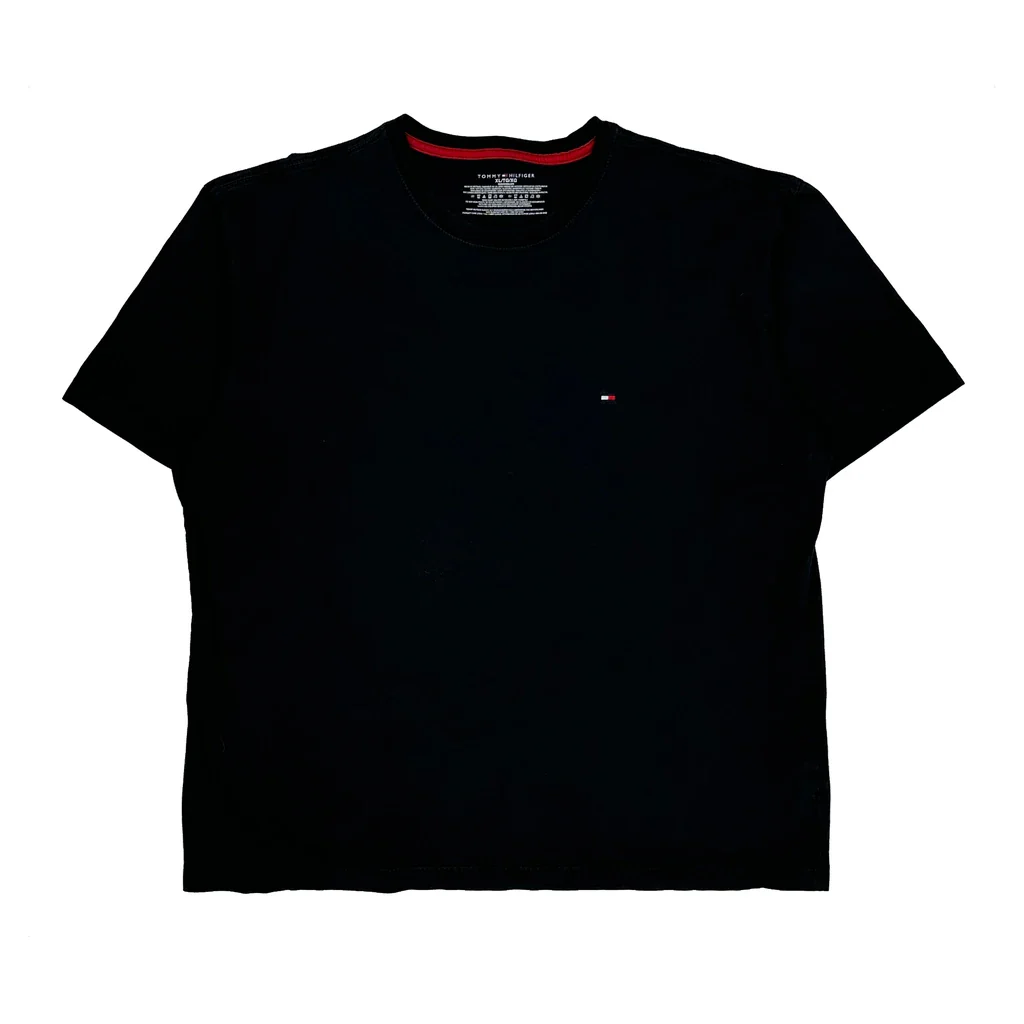 Tommy Hilfiger T-Shirt - XL Black Cotton