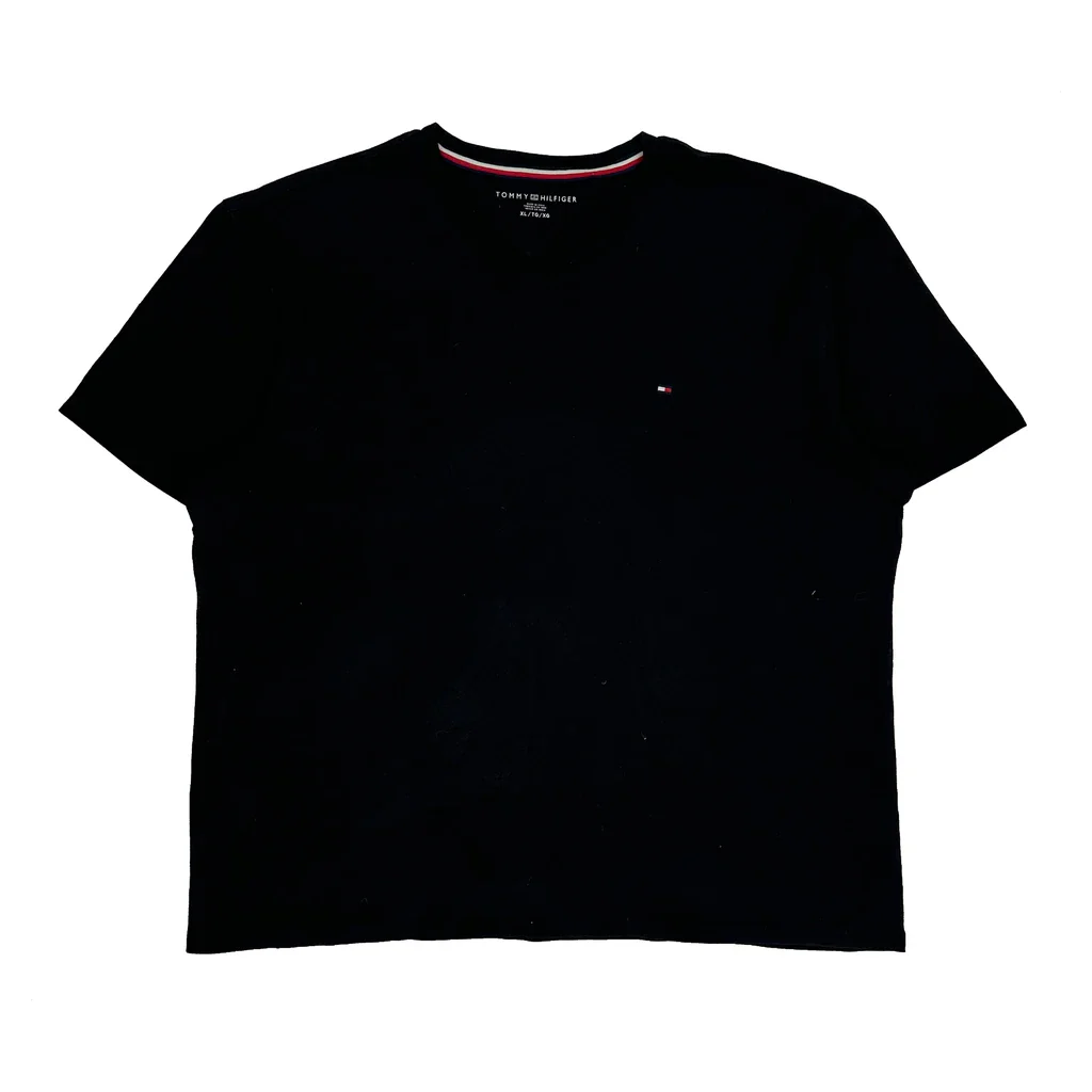 Tommy Hilfiger T-Shirt - XL Black Cotton