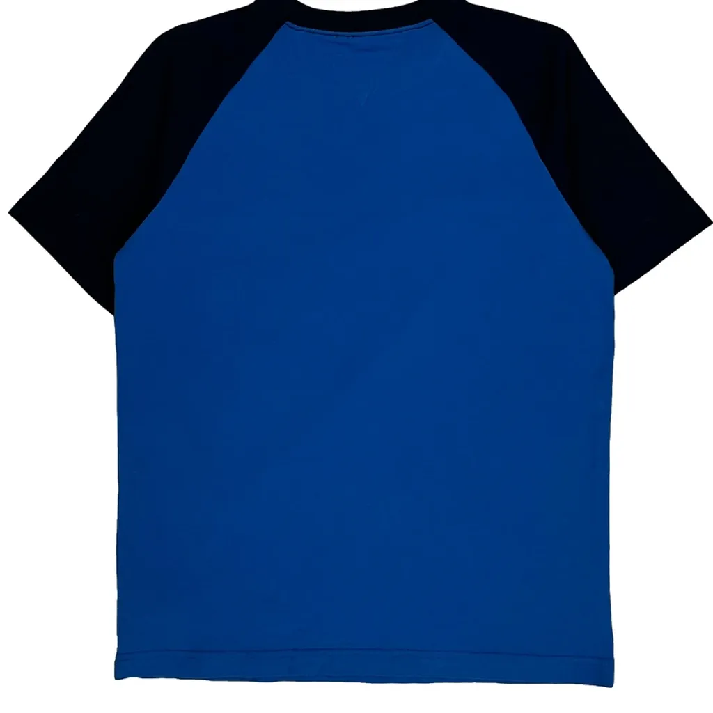 Tommy Hilfiger Striped T-Shirt - Large Blue Cotton - Image 6
