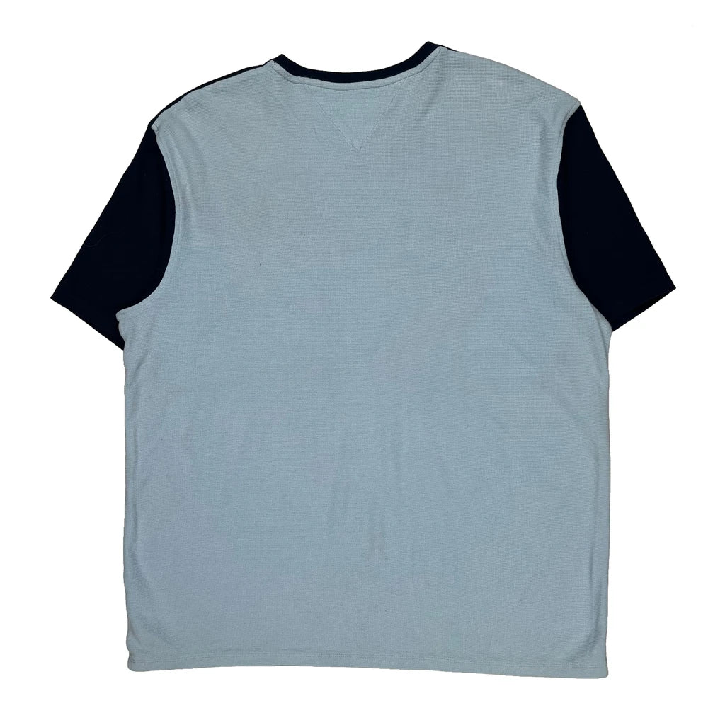 Tommy Hilfiger T-Shirt - XL Blue Cotton - Image 2