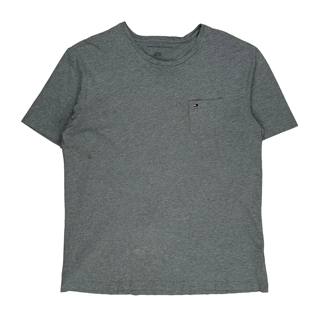 Tommy Hilfiger T-Shirt - Medium Grey Cotton