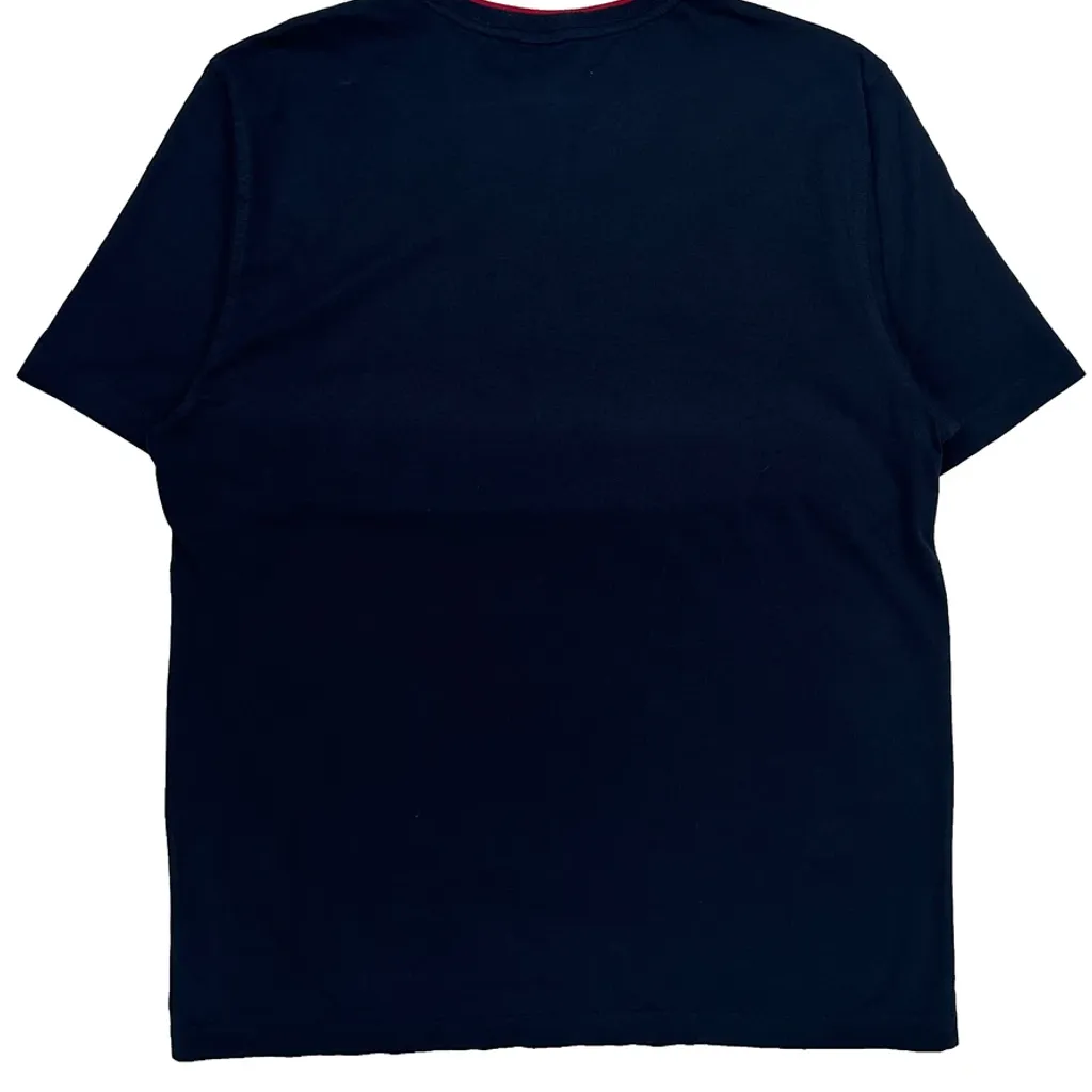 Tommy Hilfiger T-Shirt - Large Navy Cotton - Image 7