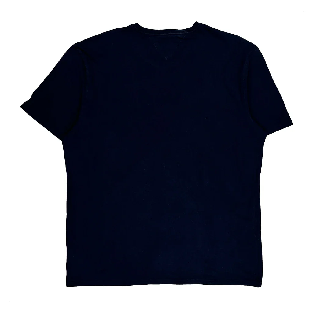 Tommy Hilfiger T-Shirt - XL Navy Cotton - Image 2
