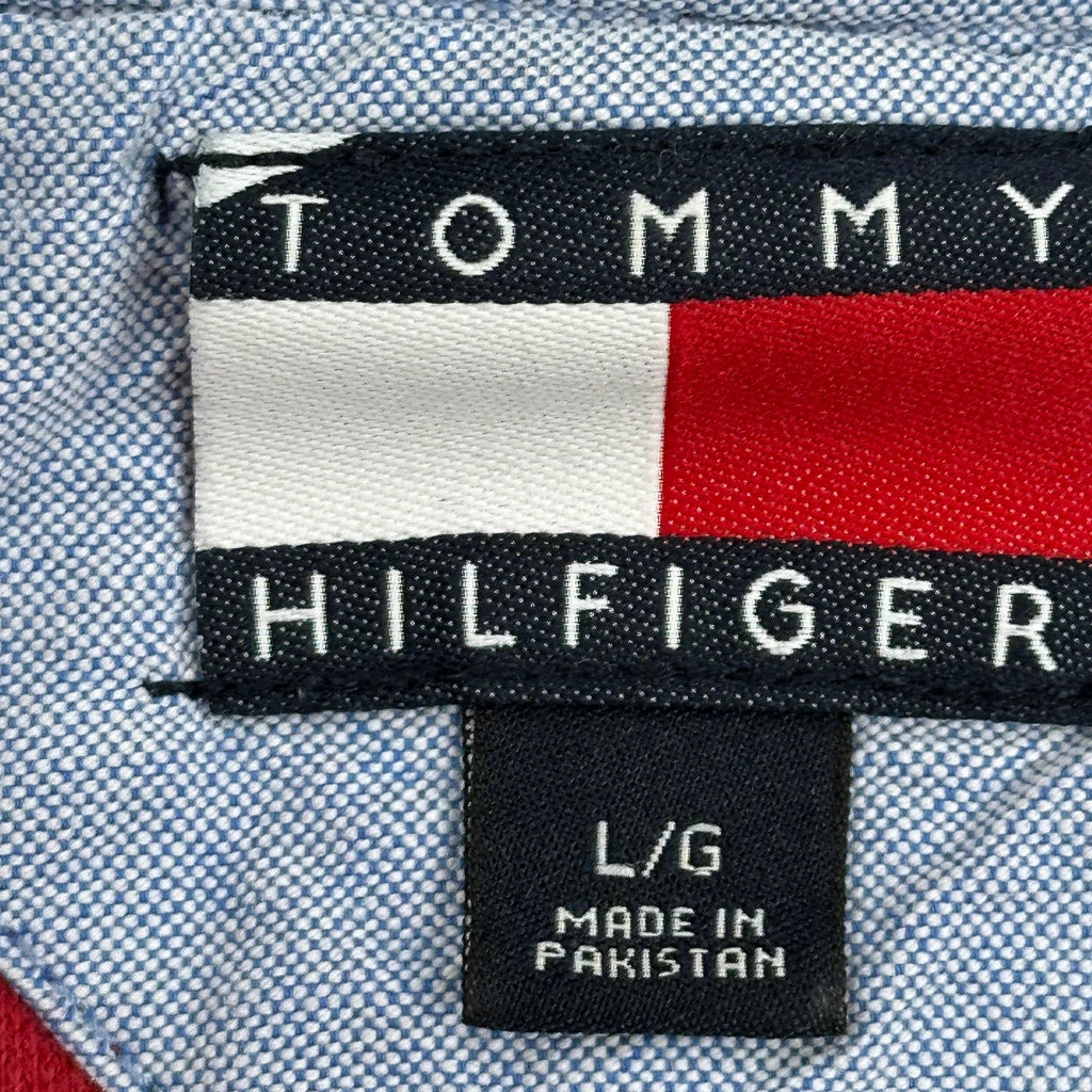 Tommy Hilfiger T-Shirt - Large Red Cotton - Image 3