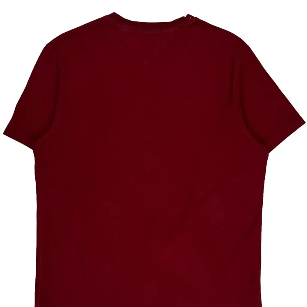 Tommy Hilfiger T-Shirt - Medium Red Cotton - Image 6