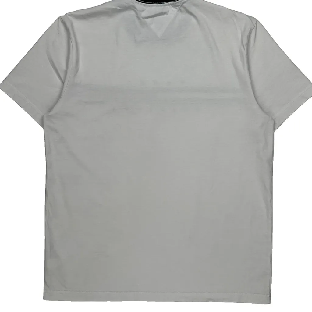 Tommy Hilfiger T-Shirt - Large White Cotton - Image 6
