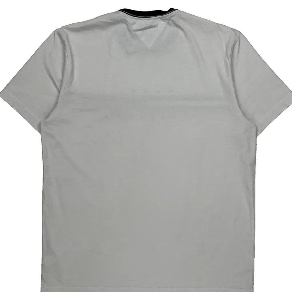 Tommy Hilfiger T-Shirt - Large White Cotton - Image 7