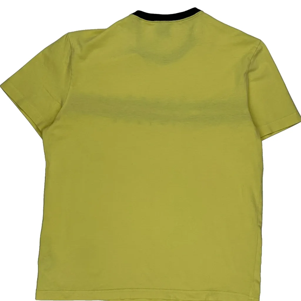 Tommy Hilfiger Striped T-Shirt - Large Yellow Cotton - Image 7
