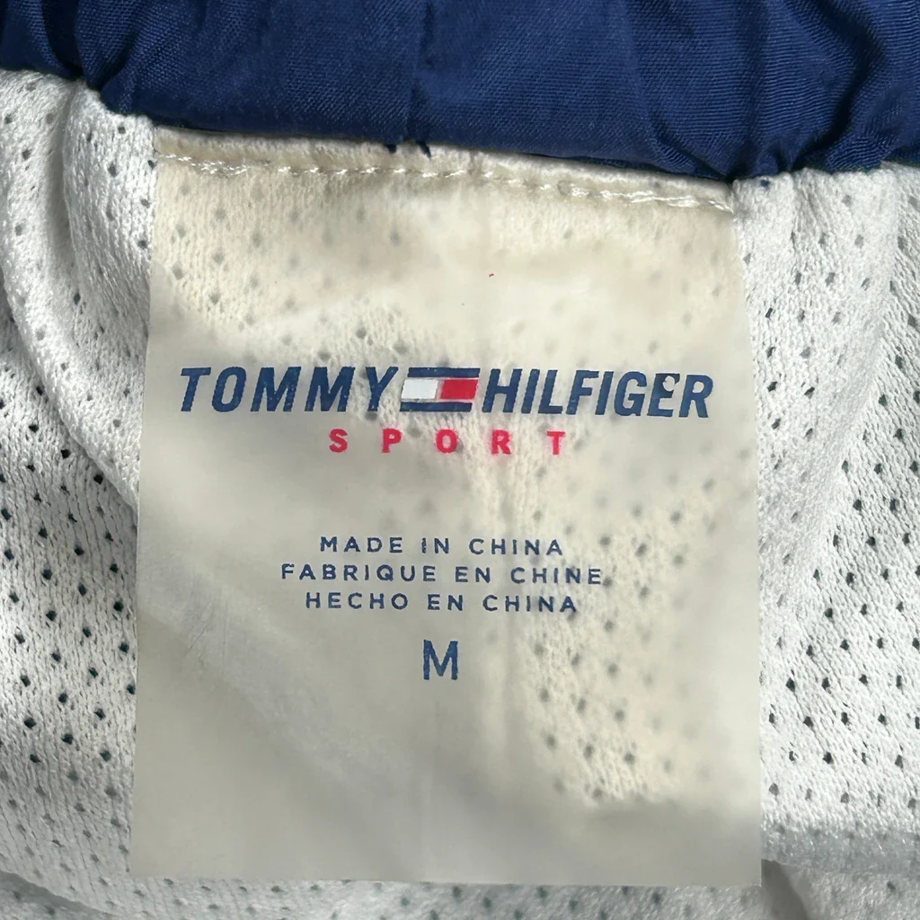 Tommy Hilfiger Track Pants - Medium Blue Polyester - Image 3