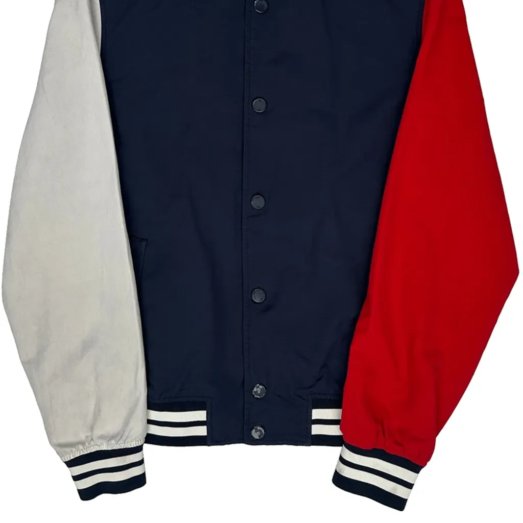 Tommy Hilfiger Varsity Jacket - Medium Navy Cotton - Image 4