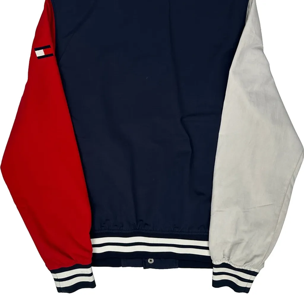 Tommy Hilfiger Varsity Jacket - Medium Navy Cotton - Image 6