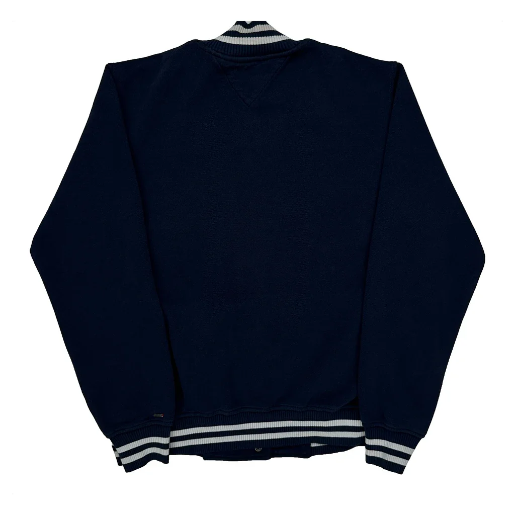 Tommy Hilfiger Varsity Jacket - Medium Navy Cotton - Image 2
