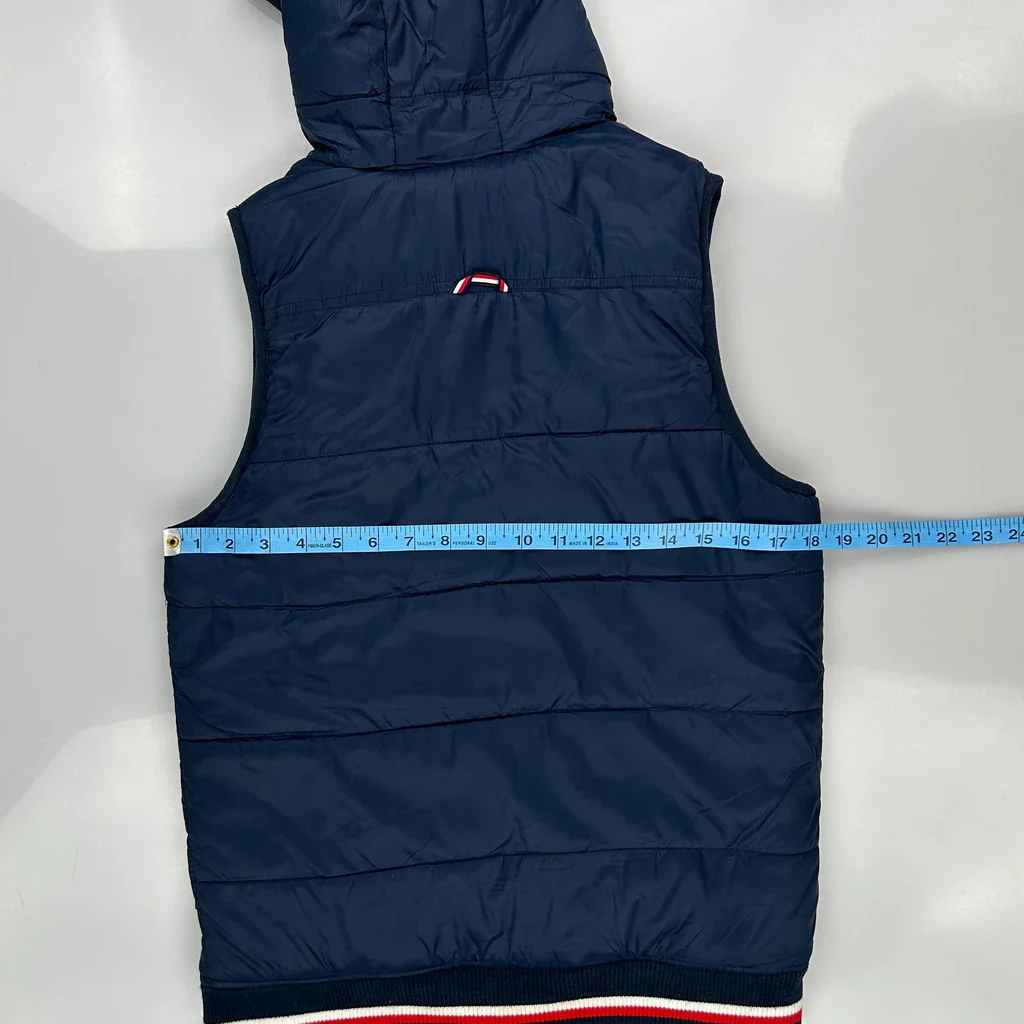 Tommy Hilfiger Vest - Small Blue Polyester - Image 3