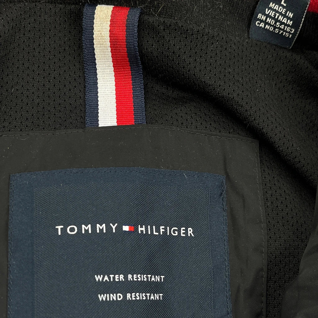 Tommy Hilfiger Windbreaker - Large Black Polyester - Image 3