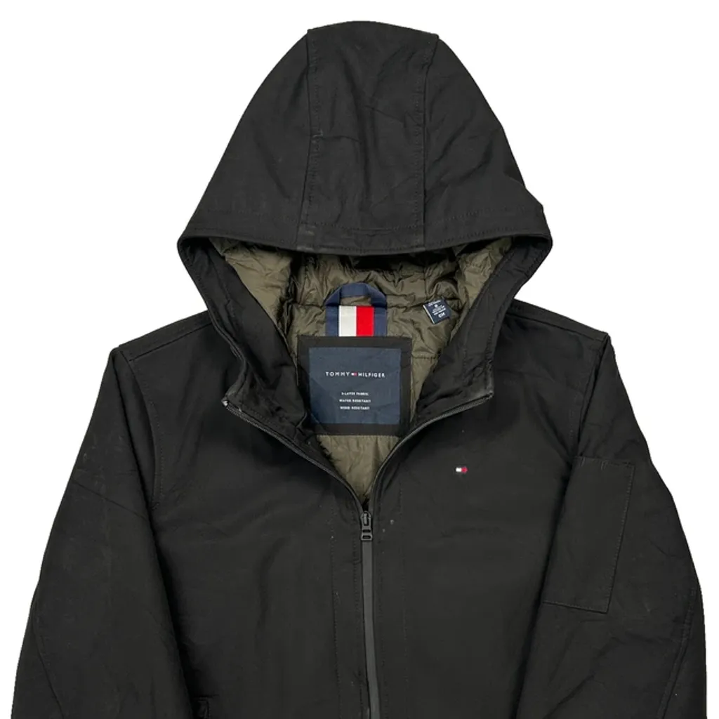 Tommy Hilfiger Windbreaker - Small Black Polyester - Image 5
