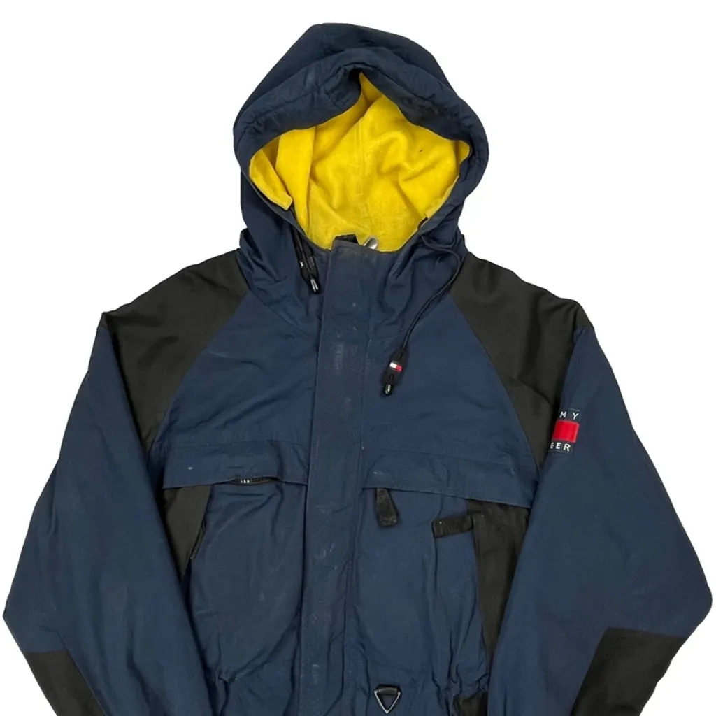 Tommy Hilfiger Windbreaker - Large Blue Polyester - Image 5