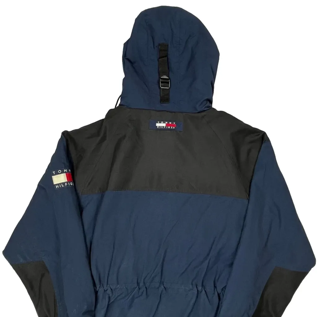 Tommy Hilfiger Windbreaker - Large Blue Polyester - Image 7