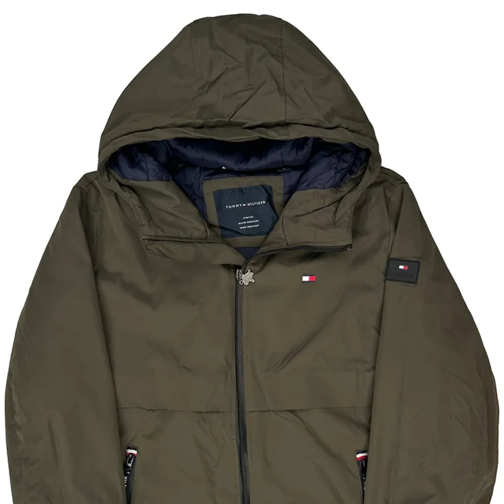 Tommy Hilfiger Windbreaker - Medium Green Polyester - Image 5