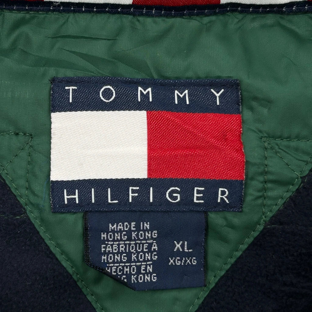 Tommy Hilfiger Windbreaker - XL Green Polyester - Image 3