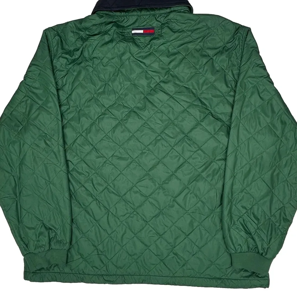 Tommy Hilfiger Windbreaker - XL Green Polyester - Image 8