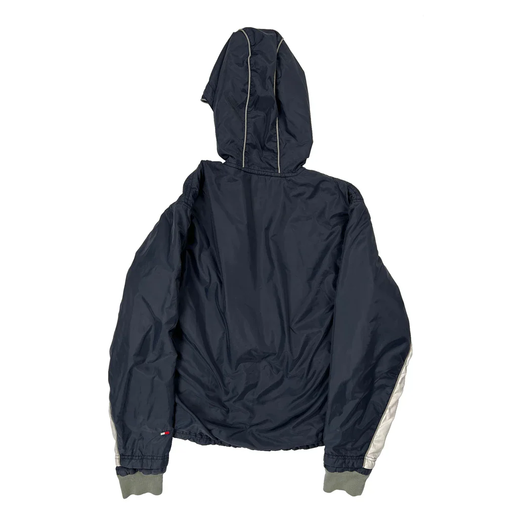 Tommy Hilfiger Windbreaker - XL Grey Polyester - Image 2