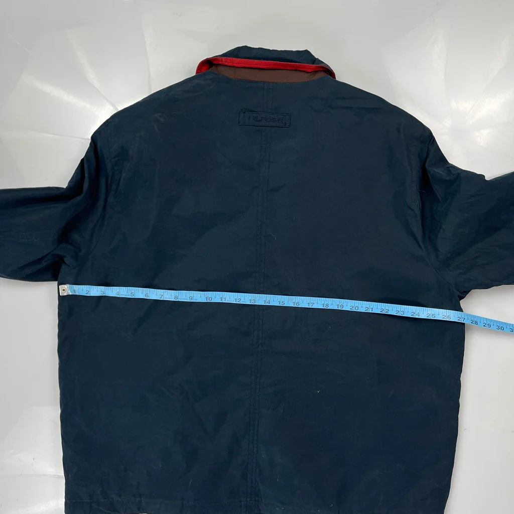 Tommy Hilfiger Windbreaker - 3XL Navy Polyester - Image 3