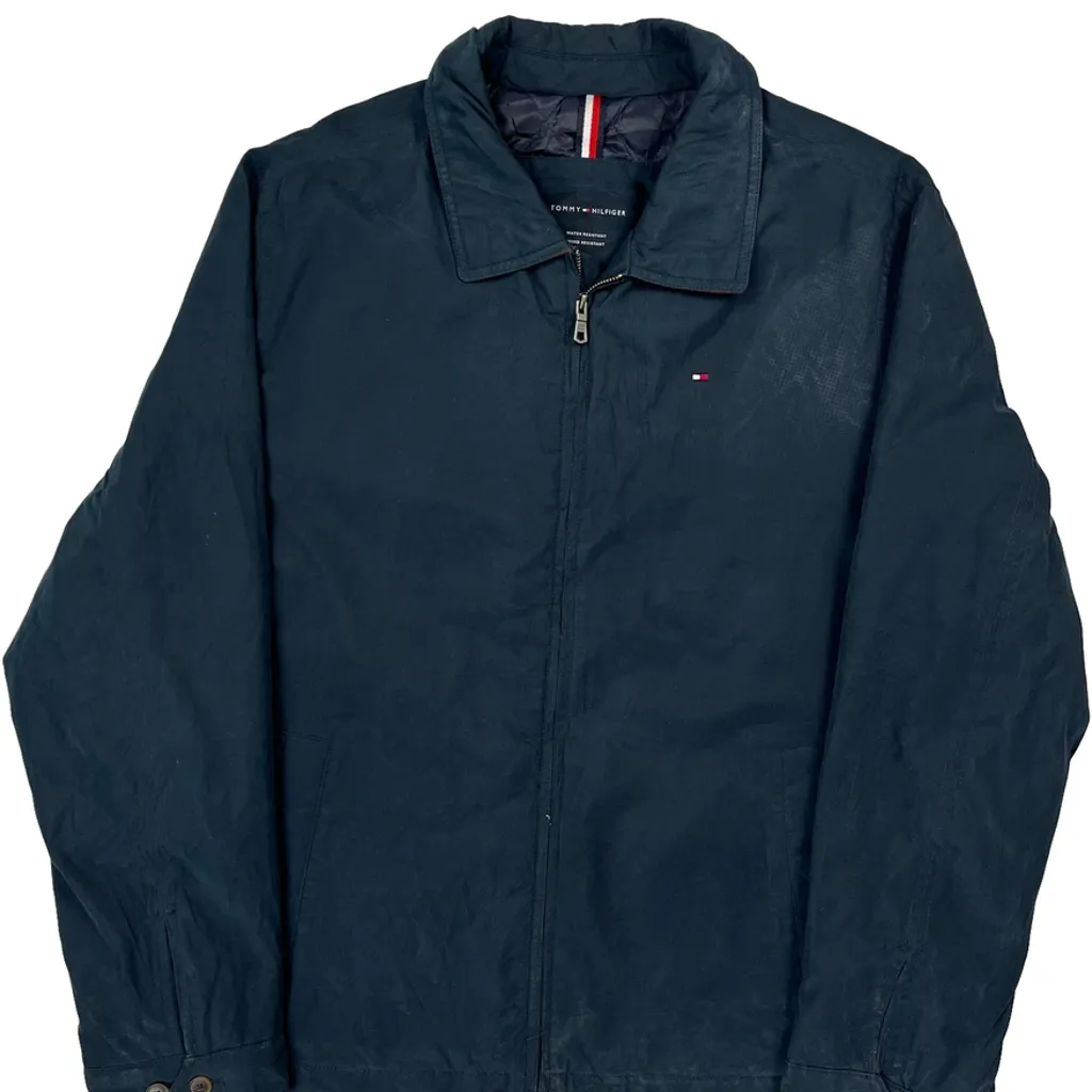 Tommy Hilfiger Windbreaker - 3XL Navy Polyester - Image 5