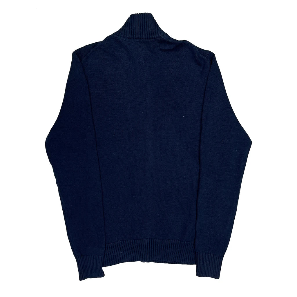 Tommy Hilfiger Zip Up - Medium Blue Cotton - Image 2