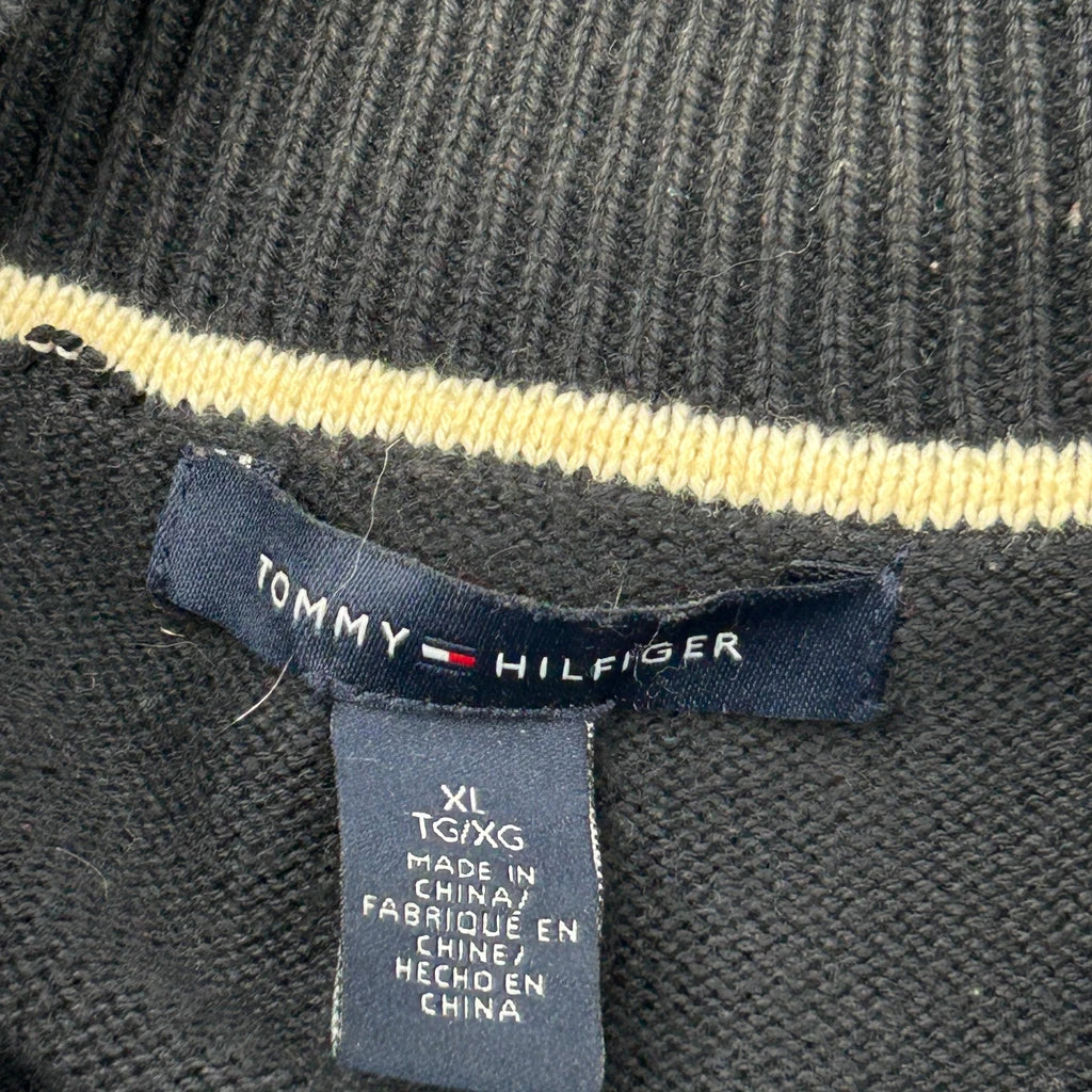 Tommy Hilfiger Zip Up - XL Black Cotton - Image 3
