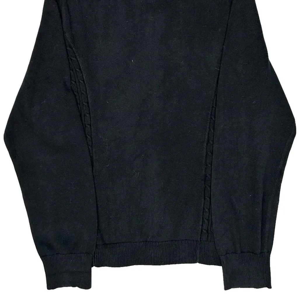 Tommy Hilfiger Zip Up - XL Black Cotton - Image 6