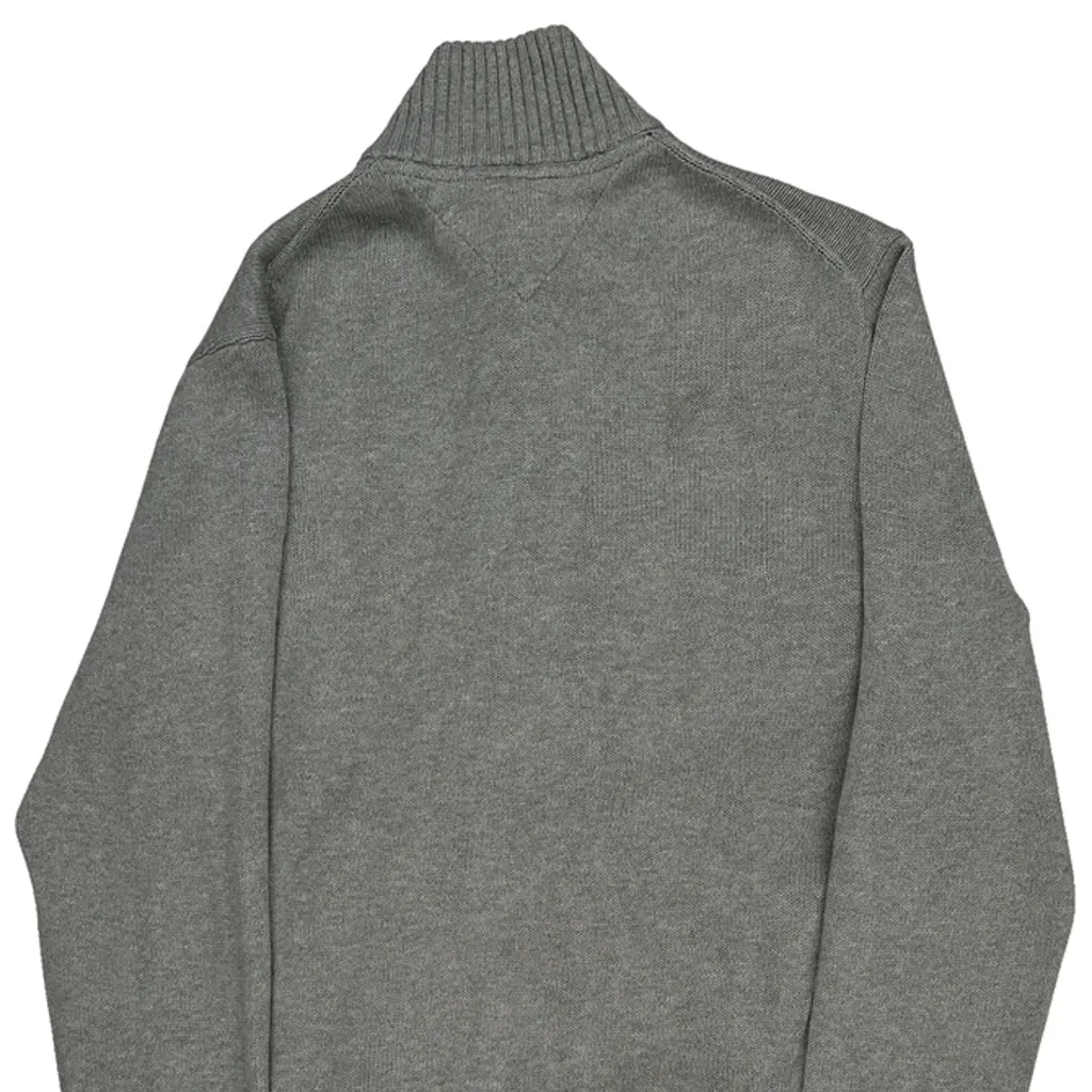 Tommy Hilfiger Zip Up - Small Gray Cotton - Image 6